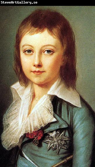 Alexander Kucharsky Portrait of Dauphin Louis Charles of France